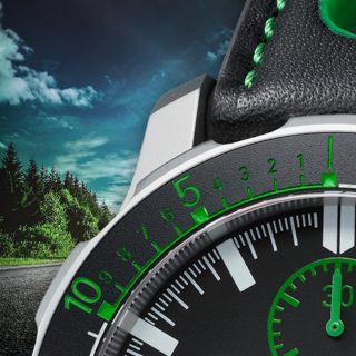 Countdown-Lünette des Rallye-Chronograph GLP